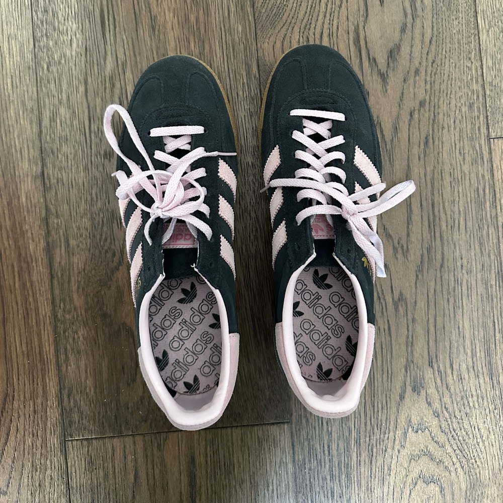 adidas handball spezial black and pink shoes